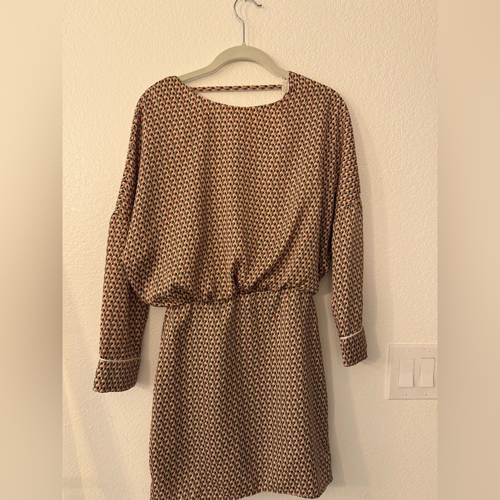 Elegant Patterned Dress